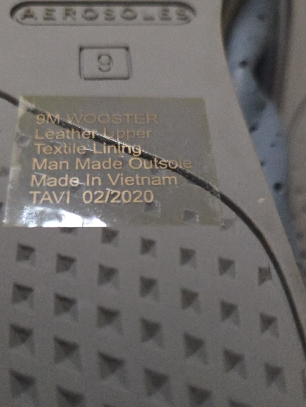 AEROSOLES Blue Ballet Flats with Silver Back - Picture 3 of 7